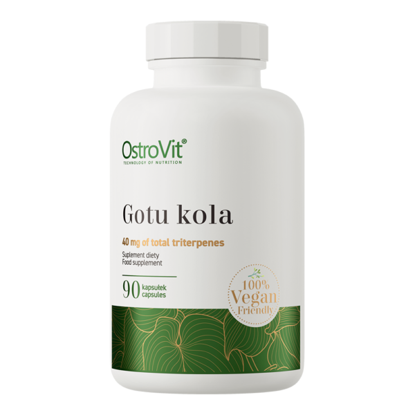 OstroVit Gotu Kola VEGE 400 mg, 90 kapsul